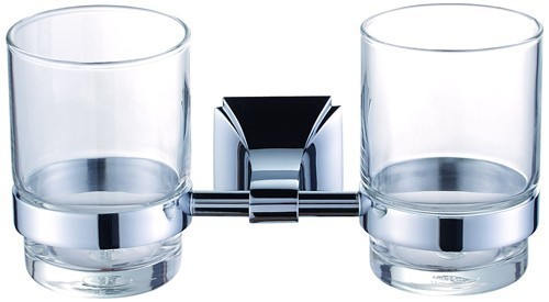 Двойной металлический держатель со стаканами KorDi KD 9202