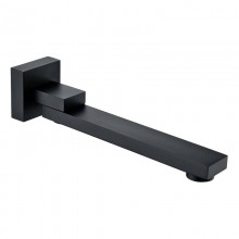 Черный настенный встраиваемый комплект для ванны KorDi Black Night KD 4900240 Black Matt